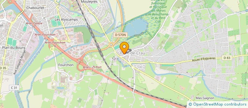 localisation de l'entreprise LML  ARLES