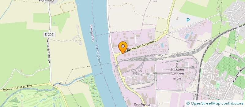 localisation de l'entreprise LML  BASSENS