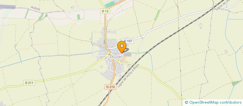 localisation de l'entreprise LML FORMATION&VGP  THURET