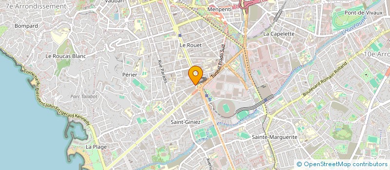 localisation de l'entreprise LML REPARATION  MARSEILLE