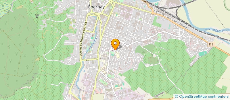 localisation de l'entreprise LMLCL à EPERNAY