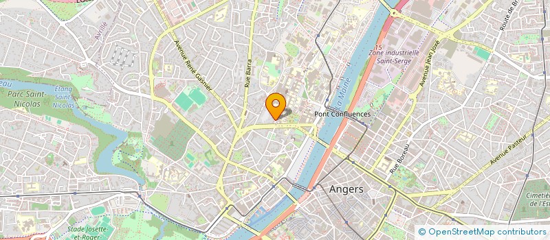 localisation de l'entreprise LMLE à ANGERS