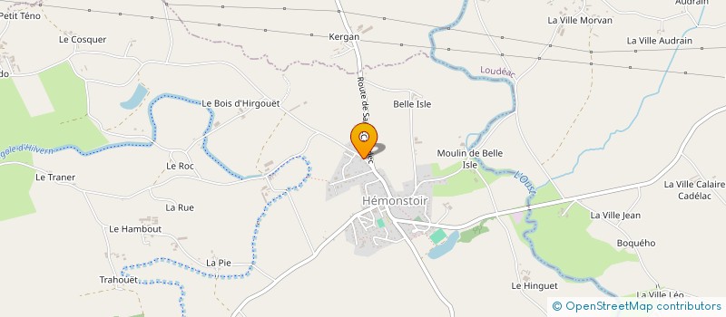 localisation de l'entreprise LMLG  HEMONSTOIR