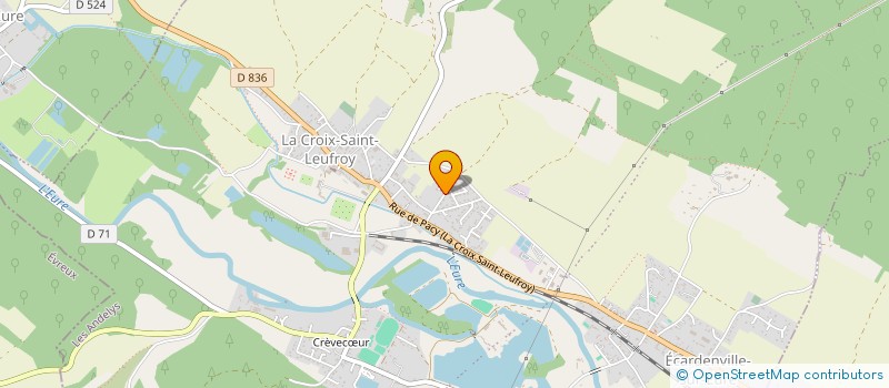 localisation de l'entreprise LMLN  CLEF VALLEE D'EURE