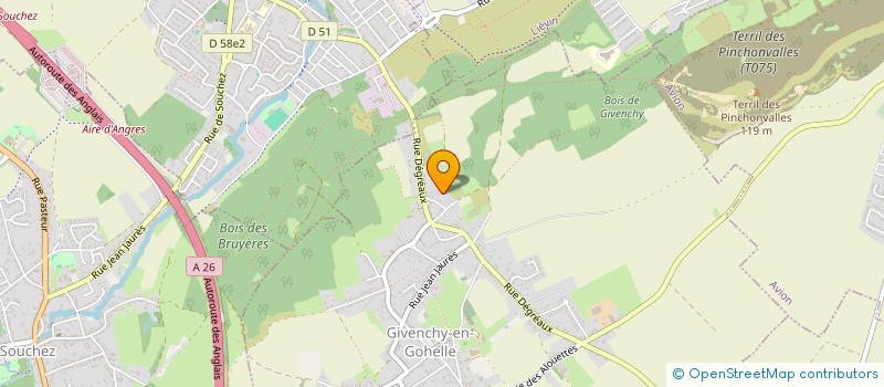 localisation de l'entreprise LMLS  GIVENCHY-EN-GOHELLE