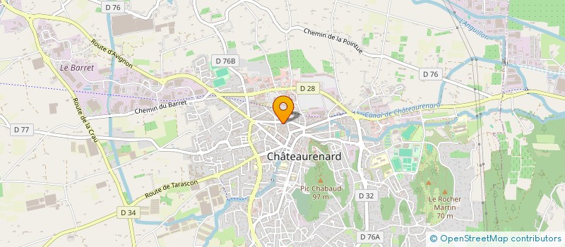 localisation de l'entreprise LMM à CHATEAURENARD