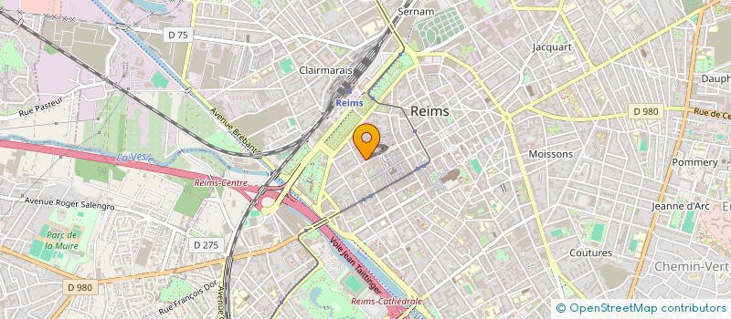 localisation de l'entreprise LMMVN  REIMS