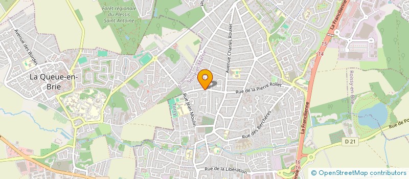 localisation de l'entreprise LMN 451 à PONTAULT-COMBAULT