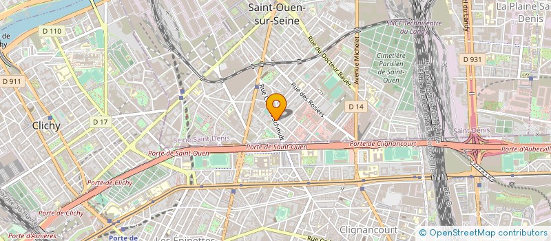 localisation de l'entreprise LMN à SAINT-OUEN-SUR-SEINE
