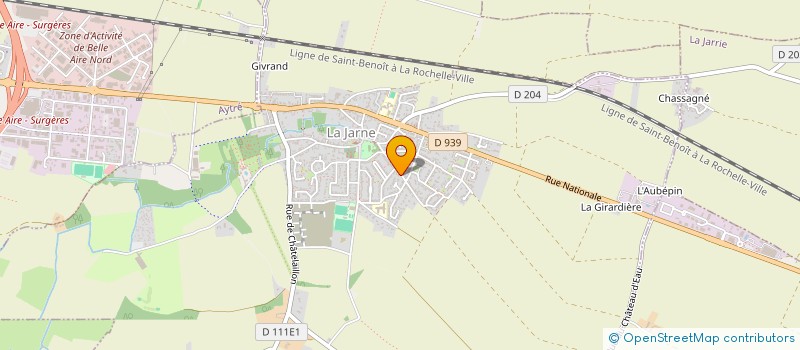 localisation de l'entreprise LMN  CROIX-CHAPEAU