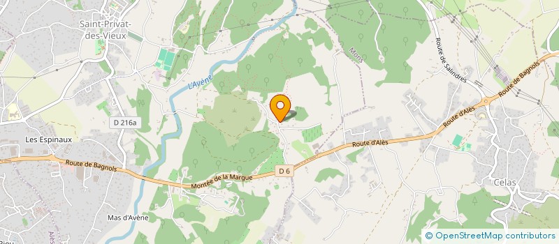 localisation de l'entreprise LMN  SAINT-PRIVAT-DES-VIEUX