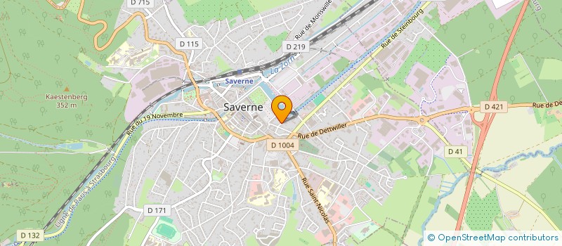 localisation de l'entreprise LMN CONCEPT à SAVERNE