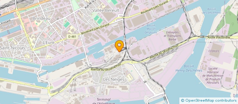 localisation de l'entreprise LMN CONSTRUCTION à LE HAVRE