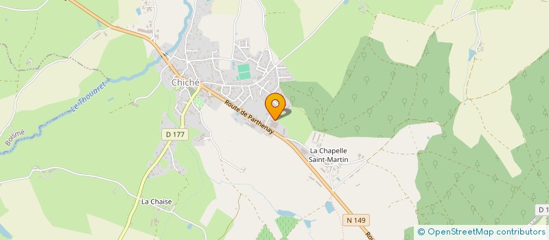 localisation de l'entreprise LMN HOLDING  CHICHE