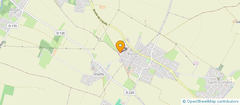 localisation de l'entreprise LMN2125  CAIRON