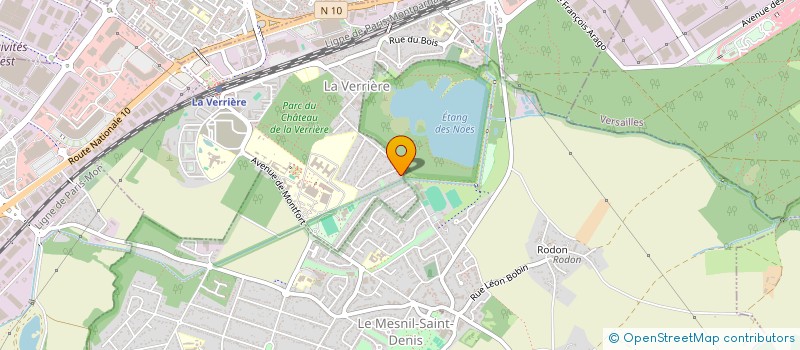 localisation de l'entreprise LMNA  LA VERRIERE