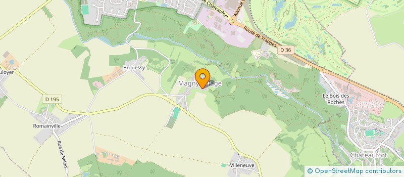 localisation de l'entreprise LMND PATRIMOINE  MAGNY-LES-HAMEAUX