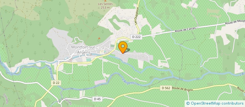 localisation de l'entreprise LMNJ  MONTFORT-SUR-ARGENS