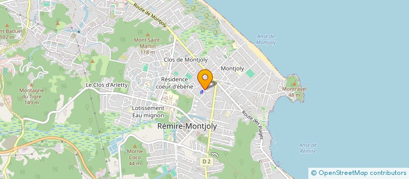 localisation de l'entreprise LMNN SERVICES  REMIRE-MONTJOLY