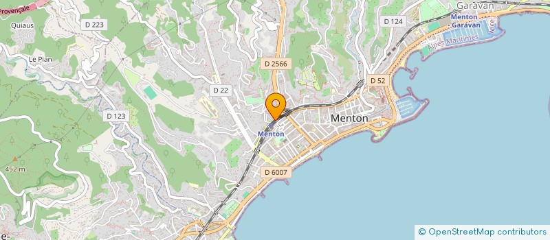 localisation de l'entreprise LMNP 1  MENTON