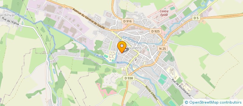 localisation de l'entreprise LMNP 1 DOULLENS  DOULLENS