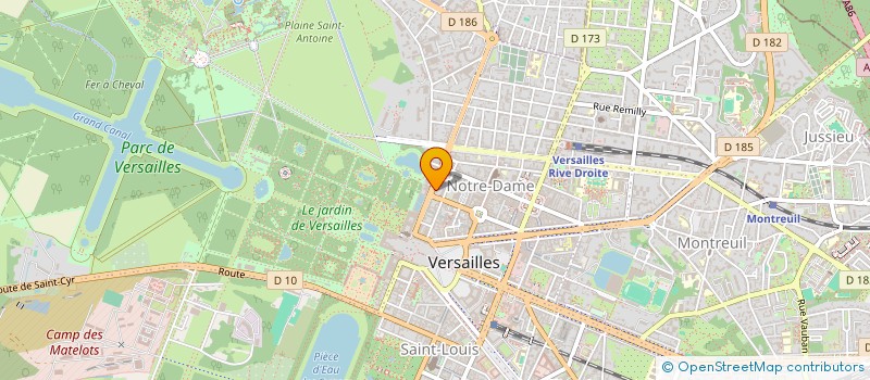 localisation de l'entreprise LMNP 16 à VERSAILLES