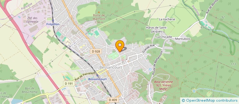 localisation de l'entreprise LMNP 16 RUE MADAME  BESSANCOURT