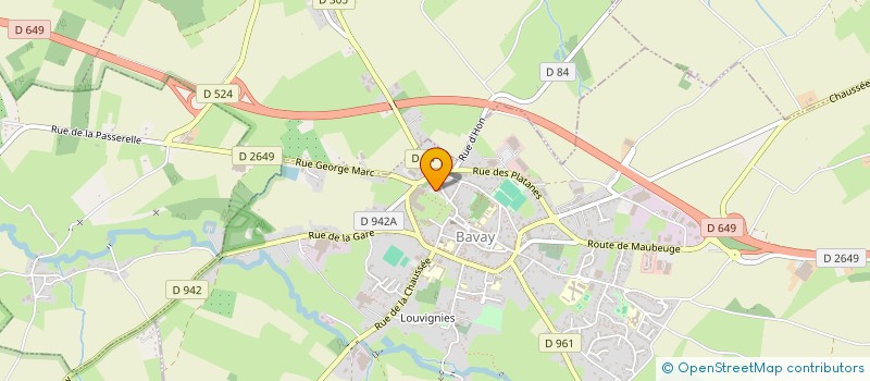 localisation de l'entreprise LMNP 21 PLACE SAINT MAUR 59570 BAVAY  BAVAY