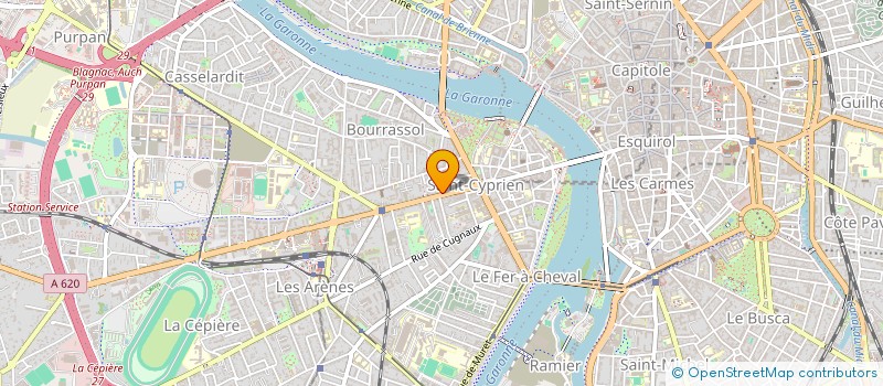 localisation de l'entreprise LMNP 24 AV ET BIL à TOULOUSE