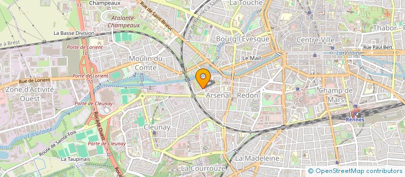 localisation de l'entreprise LMNP 24 RUE NOEL BLAYAU à RENNES