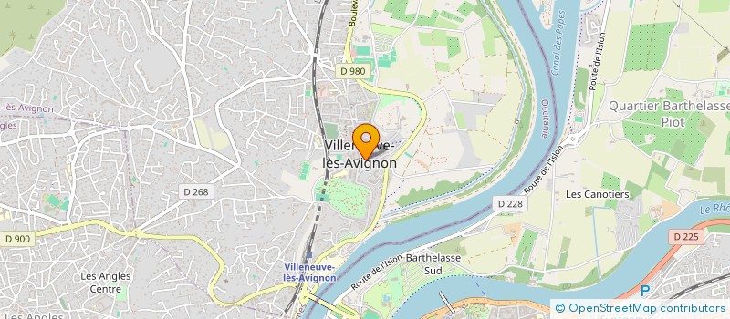 localisation de l'entreprise LMNP 3 RUE CHABREL  VILLENEUVE LES AVIGNON