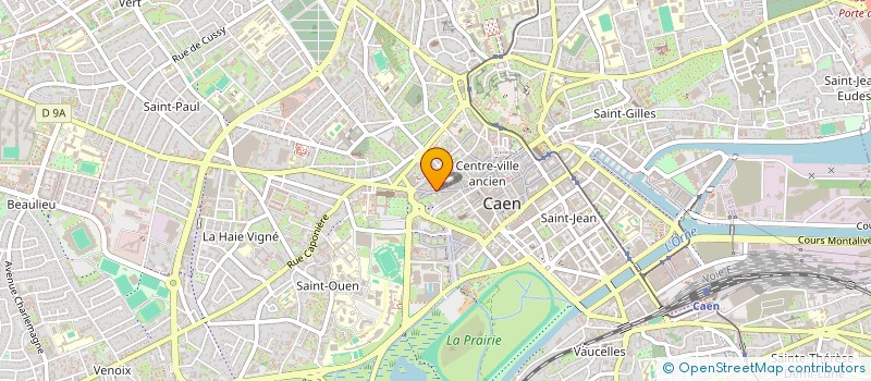 localisation de l'entreprise LMNP 40 RUE ECUYERE à CAEN