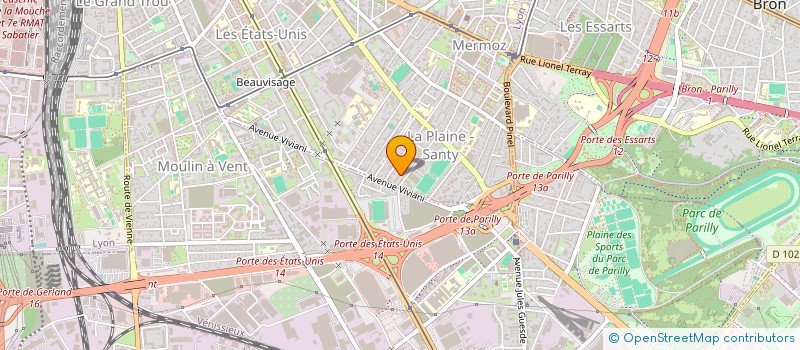 localisation de l'entreprise LMNP 53 VIVIANI  LYON