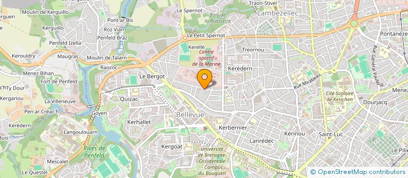 localisation de l'entreprise LMNP 60 GROIX à BREST