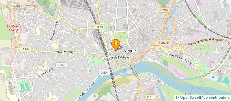 localisation de l'entreprise LMNP 8 ALLEE DU DOCTEUR SUBERT 58000 NEVERS à NEVERS
