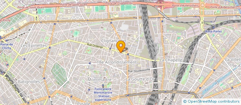 localisation de l'entreprise LMNP 89 ORDENER  PARIS