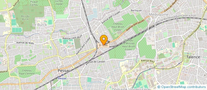 localisation de l'entreprise LMNP à PESSAC