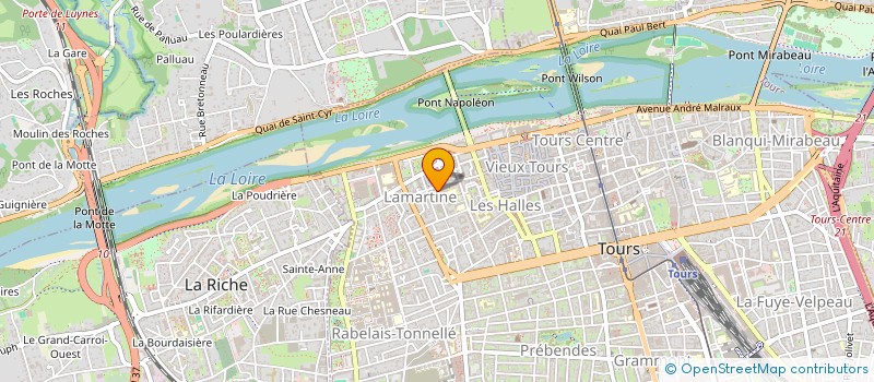 localisation de l'entreprise LMNP  TOURS