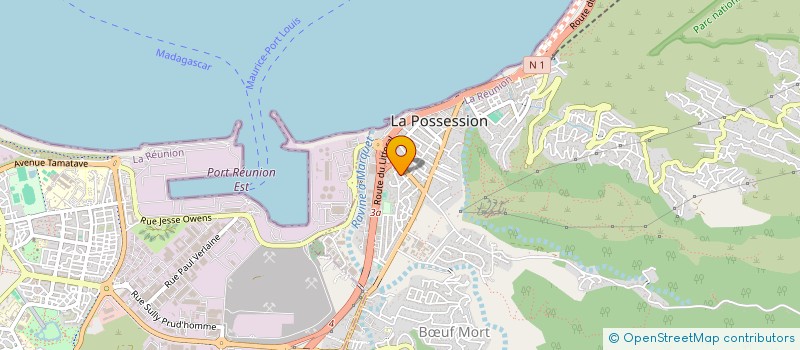 localisation de l'entreprise LMNP à LA POSSESSION