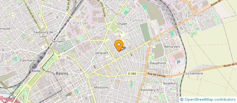 localisation de l'entreprise LMNP  REIMS