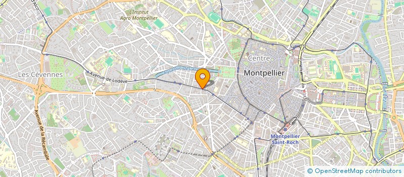 localisation de l'entreprise LMNP à MONTPELLIER