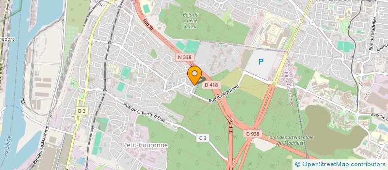 localisation de l'entreprise LMNP  PETIT-COURONNE