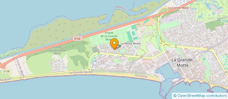 localisation de l'entreprise LMNP  LA GRANDE-MOTTE