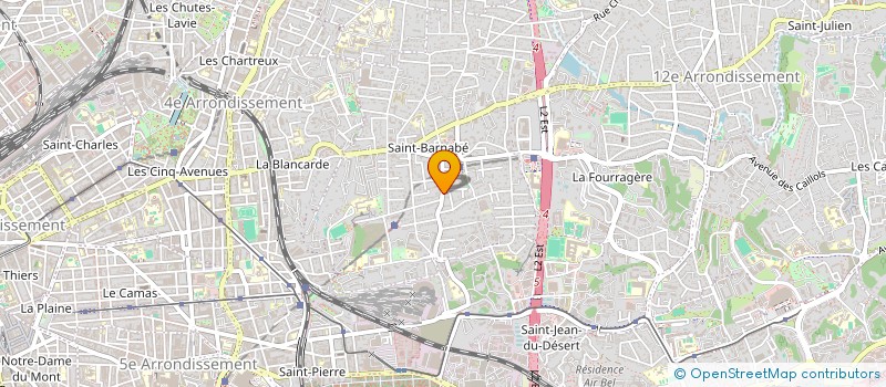 localisation de l'entreprise LMNP  MARSEILLE