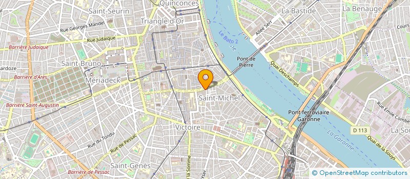 localisation de l'entreprise LMNP  BORDEAUX