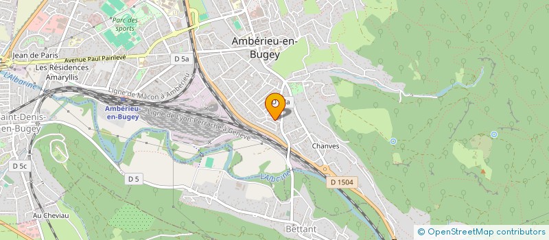 localisation de l'entreprise LMNP  AMBERIEU-EN-BUGEY