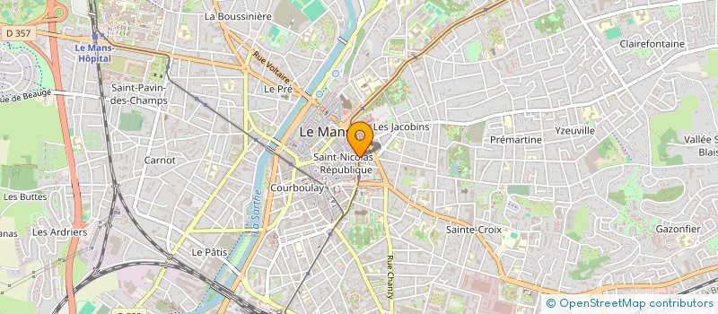 localisation de l'entreprise LMNP  LE MANS