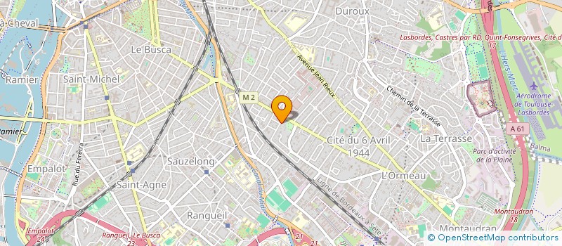 localisation de l'entreprise LMNP à TOULOUSE