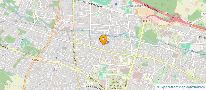 localisation de l'entreprise LMNP à PAU
