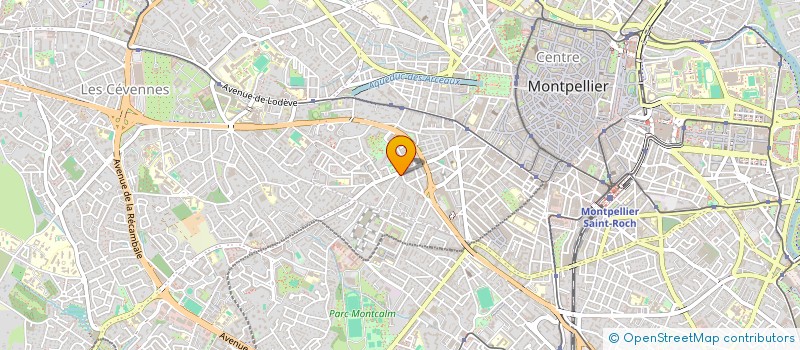 localisation de l'entreprise LMNP à MONTPELLIER